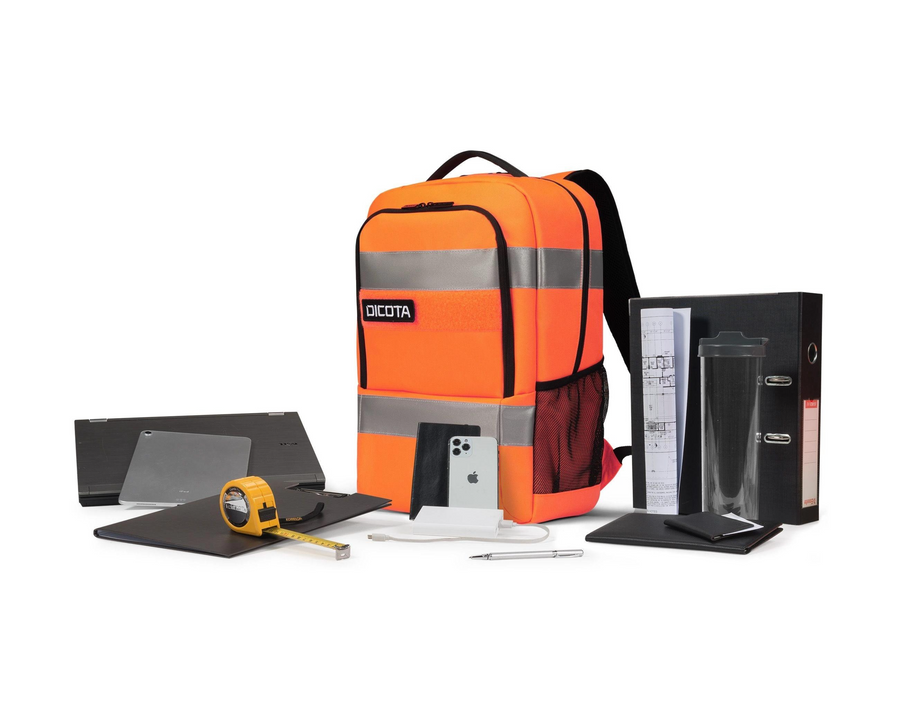 DICOTA Backpack Hi-Vis 24 l – Orange