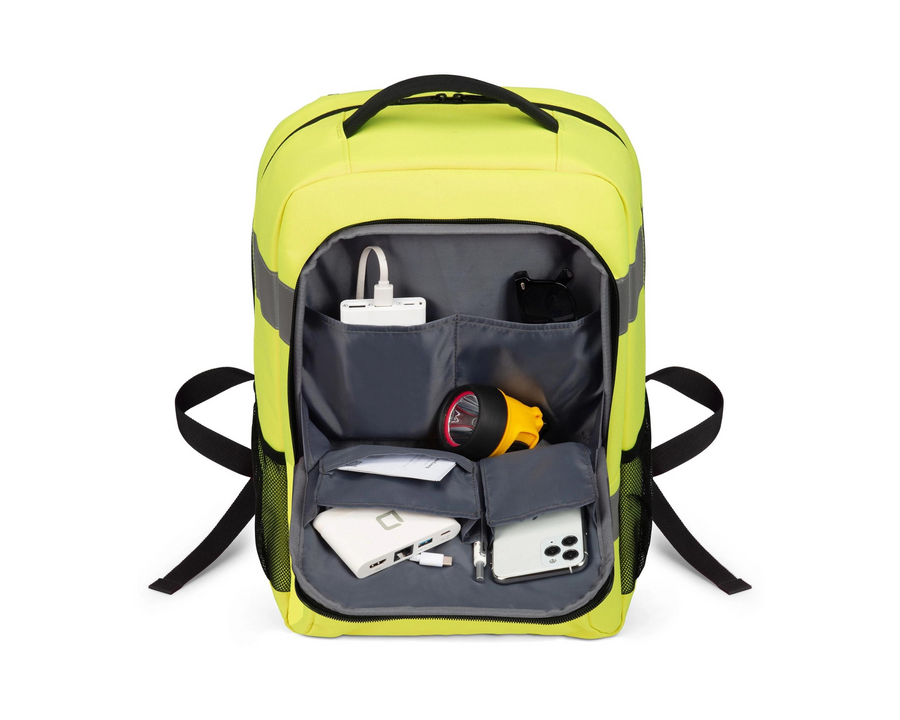 DICOTA backpack Hi-Vis 24 l – yellow