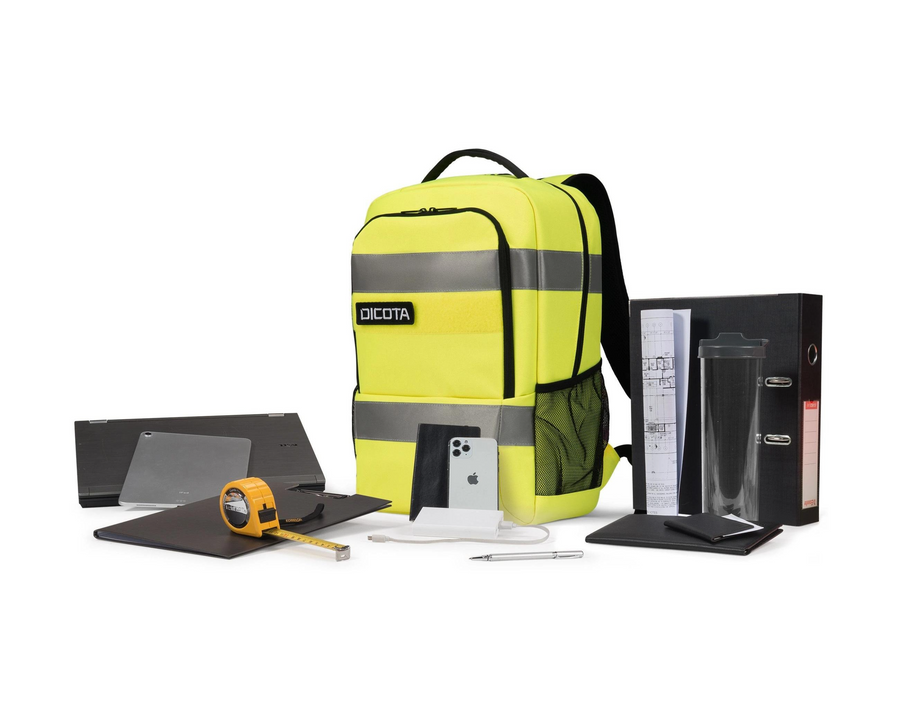 DICOTA backpack Hi-Vis 24 l – yellow