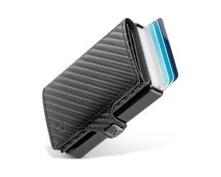 Portefeuille ZNAP KLIK Slim Carbone