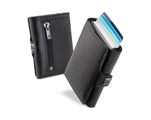 Portefeuille ZNAP KLIK Zip Slim Carbon Mat