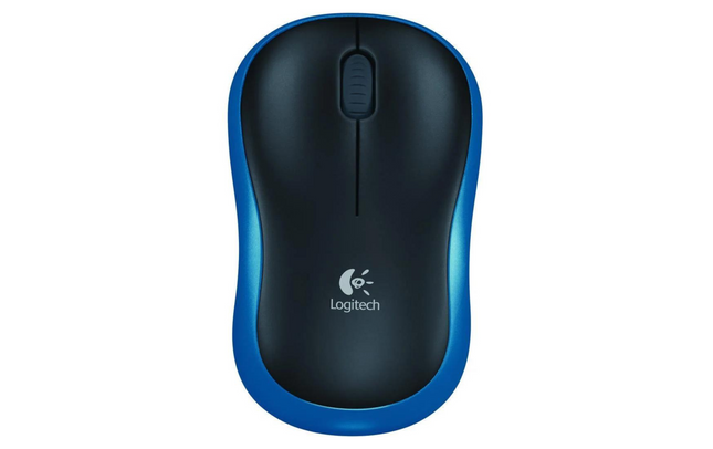 Logitech Mouse M185 Wireless, Blue-Black