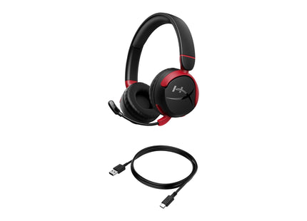 HyperX Headset Cloud Mini Wireless Rot/Schwarz