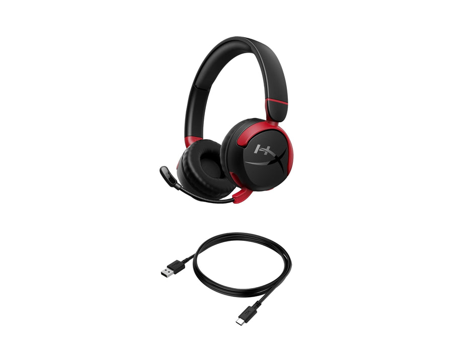 HyperX Headset Cloud Mini Wireless Rosso/Nero