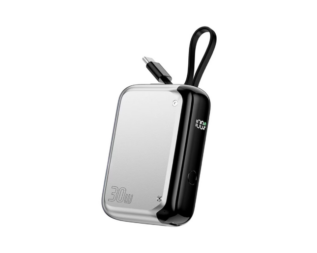 4smarts Powerbank Pocket 10000 mAh, Silver