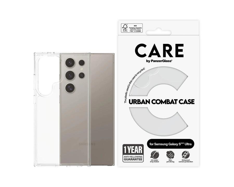 CARE Back Cover Flagship Galaxy S25 Ultra Trasparente