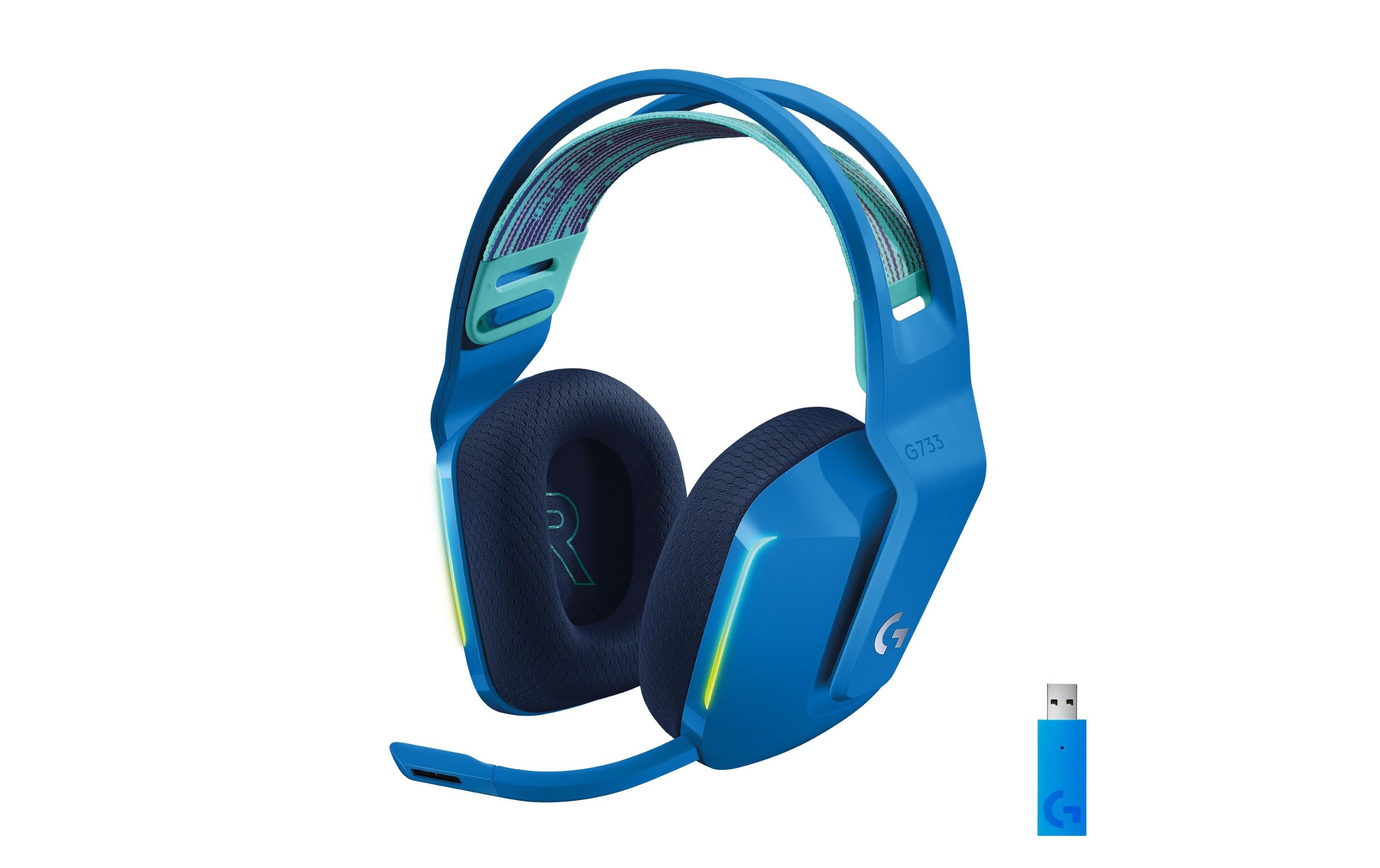 Logitech Headset G733 Lightspeed Blu