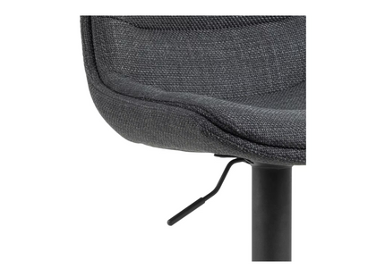 AC Design Barhocker Adisa 2 Stück, 47 x 95 cm, Dunkelgrau
