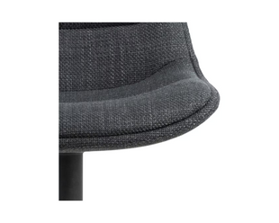 AC Design Barhocker Adisa 2 Stück, 47 x 95 cm, Dunkelgrau