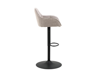 AC Design Barhocker Brooke, 2 Stück, 52 x 109 cm, Beige