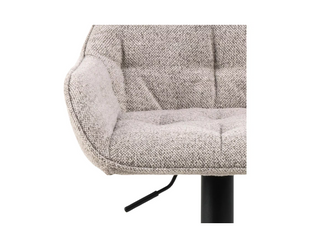 AC Design Barhocker Brooke, 2 Stück, 52 x 109 cm, Beige