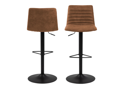 AC Design Barhocker Kimmy, 2 Stück, 50 x 110.5 cm, Camel