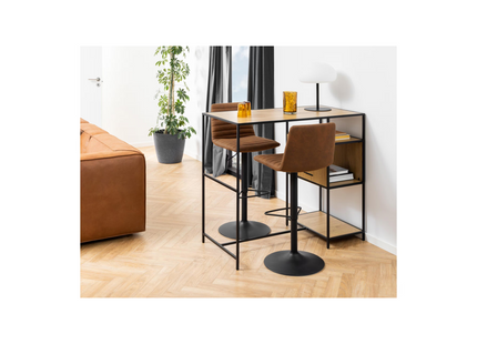 AC Design Barhocker Kimmy, 2 Stück, 50 x 110.5 cm, Camel