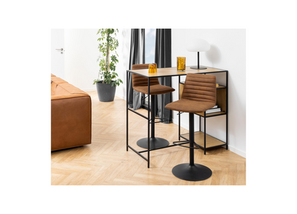 AC Design Barhocker Kimmy, 2 Stück, 50 x 110.5 cm, Camel