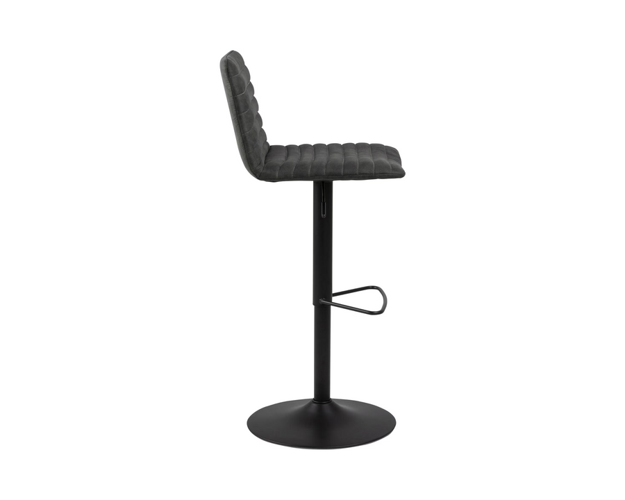 AC Design Sgabello da bar Kimmy, 2 pezzi, 50 x 110.5 cm, Antracite