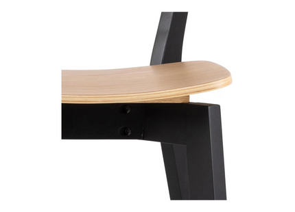 AC Design Barhocker Roxby, 2 Stück, 45 x 105 cm, Braun