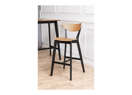 AC Design Barhocker Roxby, 2 Stück, 45 x 105 cm, Braun