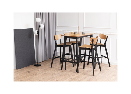AC Design Barhocker Roxby, 2 Stück, 45 x 105 cm, Braun