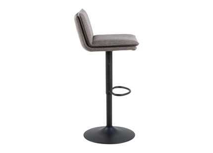 AC Design Barhocker Flynn, 2 Stück, 44 x 107 cm, Hellgrau/Braun