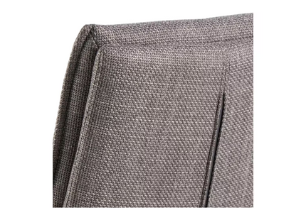 AC Design Barhocker Flynn, 2 Stück, 44 x 107 cm, Hellgrau/Braun