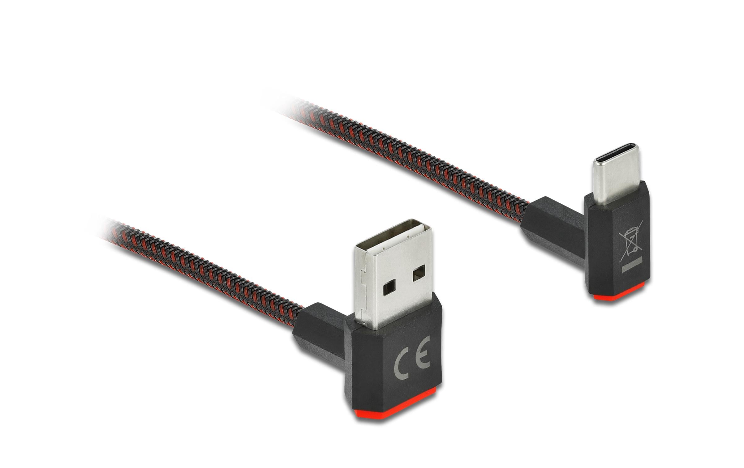 Delock USB 2.0-Kabel EASY USB USB-A - USB-C 2 m
