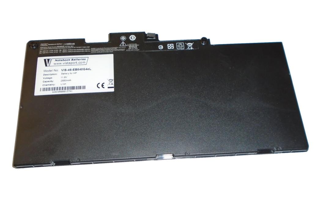 Vistaport Akku für HP Zbook 14U G4/5U G4, Elitebook 840 G4/850 G4