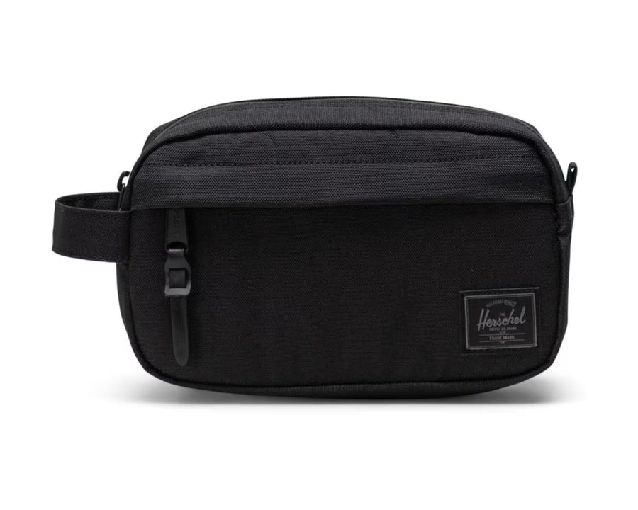 Herschel Necessaire Chapter Small Travel Kit - Black Tonal