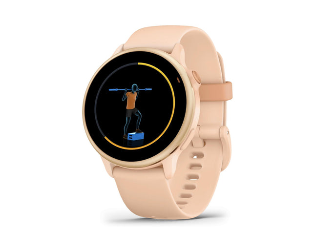 GARMIN GPS-Sportuhr Vivoactive 6 Hellrosa