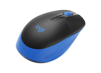 Logitech Mouse M190 Blue/Black, wireless