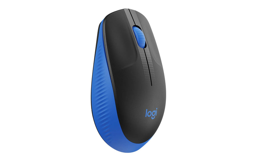 Logitech Mouse M190 Blue/Black, wireless