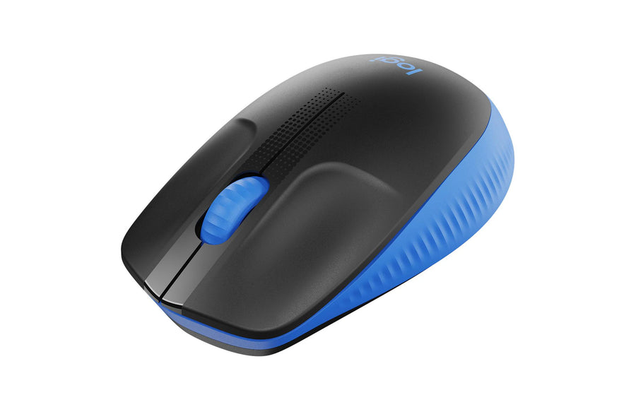 Logitech Mouse M190 Blue/Black, wireless