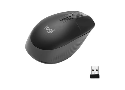 Logitech Mouse M190 Anthracite/Black, wireless