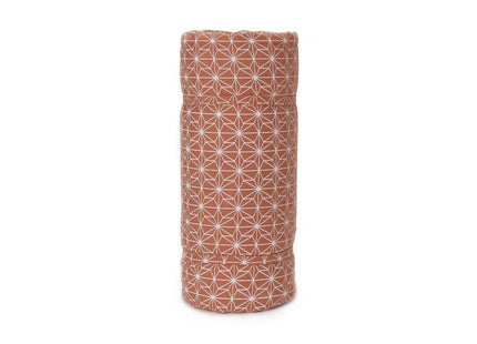 Urbanara Picknickdecke Ankisa 130 x 190 cm - Senfgelb / Weiss