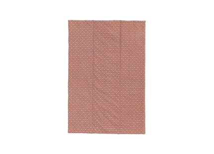 Urbanara Picknickdecke Ankisa 130 x 190 cm - Senfgelb / Weiss