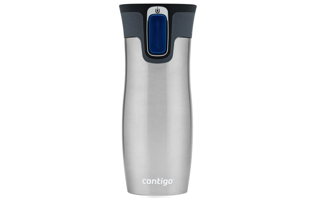 Contigo Thermobecher West Loop 470 ml, Silber