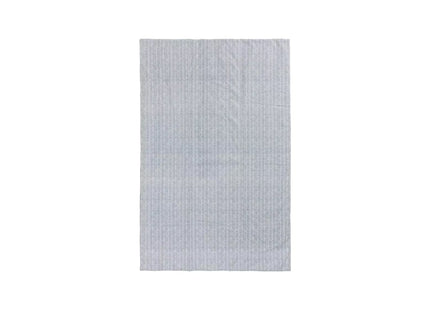 Urbanara picnic blanket Mallur 130 x 190 cm - green gray / white
