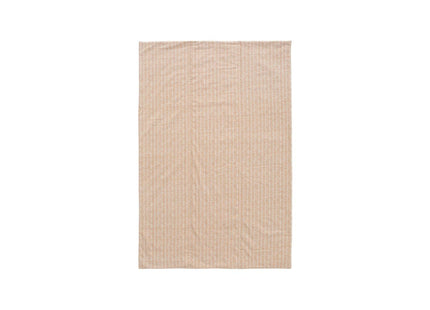 Urbanara Picknickdecke Mallur 130 x 190 cm - Apricot / Weiss
