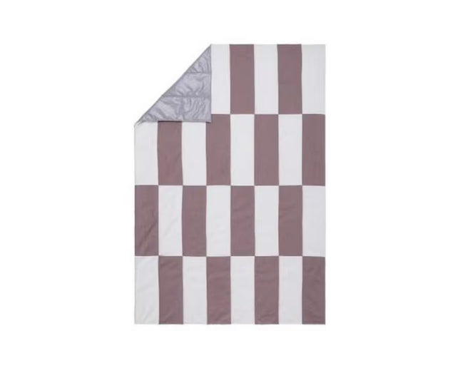 Urbanara Picknickdecke Tamina 180 x 120 cm - Taupe / Natur