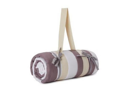 Urbanara Picknickdecke Tamina 180 x 120 cm - Taupe / Natur