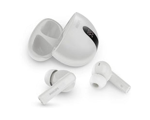 Écouteurs intra-auriculaires sans fil Philips TAT2520WT/00, blancs