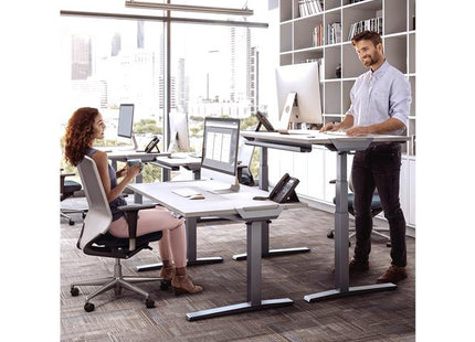 Fellowes Tischplatte Levado 180 x 80 cm, Grau