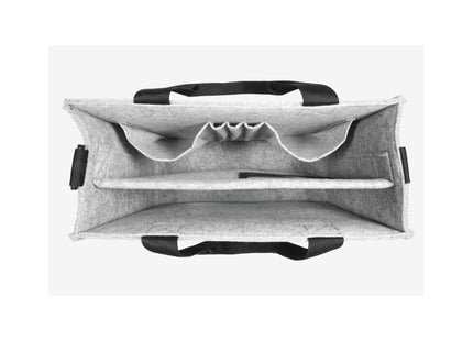 Sigel Notebooktasche Desk Sharing Bag Classic M, Hellgrau 15.4 "