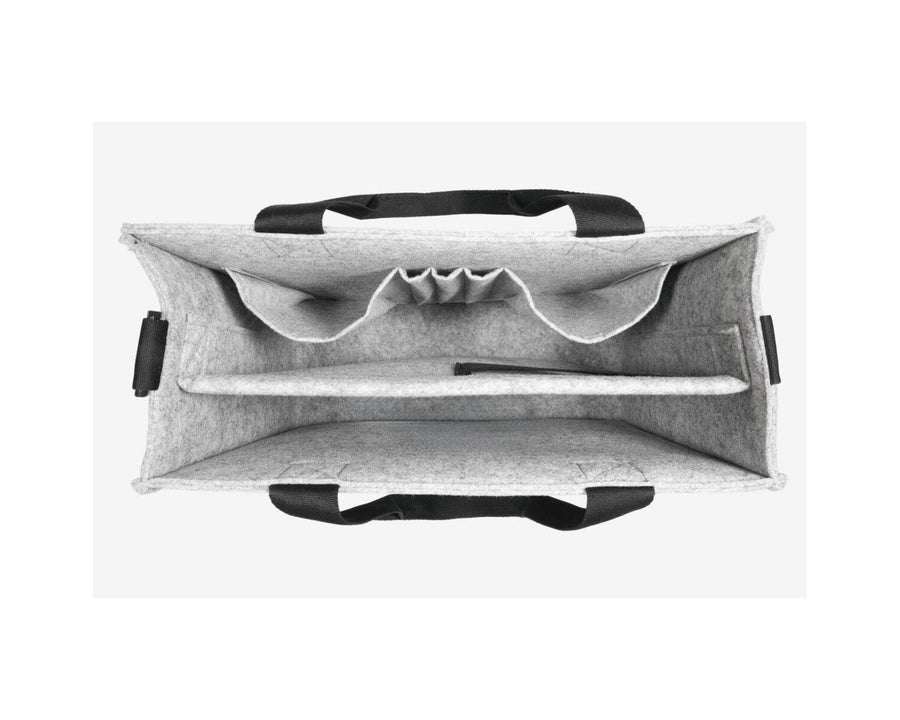Sigel Borsa per notebook Desk Sharing Bag Classic M, Grigio chiaro 15.4 "