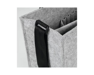 Sacoche pour ordinateur portable Sigel Classic M, gris clair 15,4 pouces