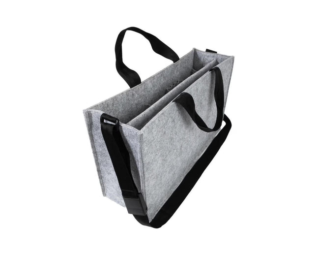 Sigel Notebooktasche Desk Sharing Bag Classic L, Hellgrau 15.4 "