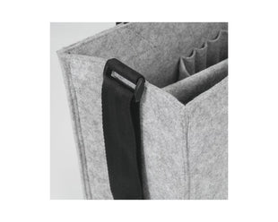 Sacoche pour ordinateur portable Sigel Classic L, gris clair 15,4"