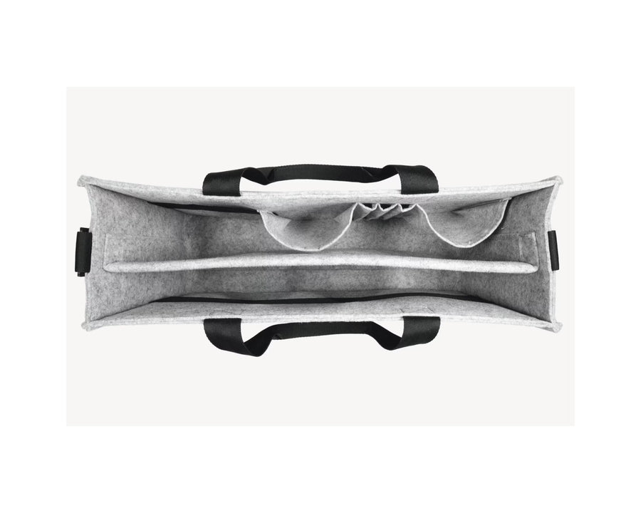 Sigel Borsa per notebook Desk Sharing Bag Classic L, Grigio chiaro 15.4 "