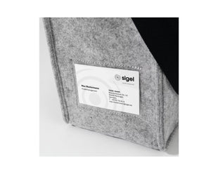 Sacoche pour ordinateur portable Sigel Classic L, gris clair 15,4"