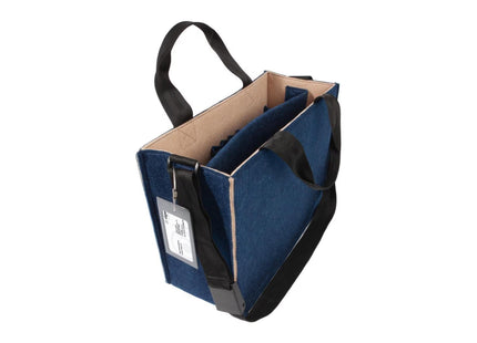 Sigel Notebooktasche Desk Sharing Bag Bicolor M, Blau/Beige 15.4 "