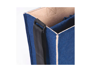 Sacoche pour ordinateur portable Sigel Bicolor M, bleu/beige 15,4"